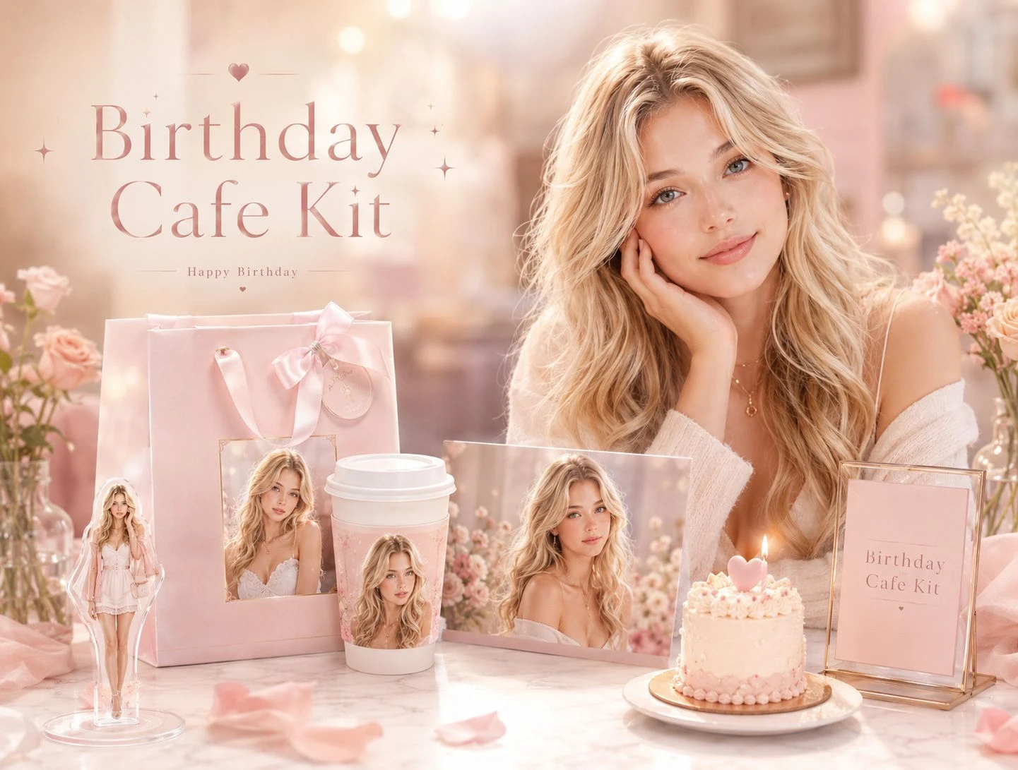 Kit birthday café