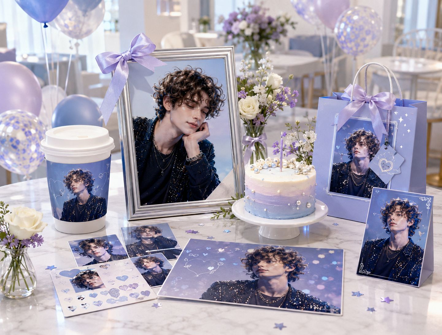 Kit birthday café